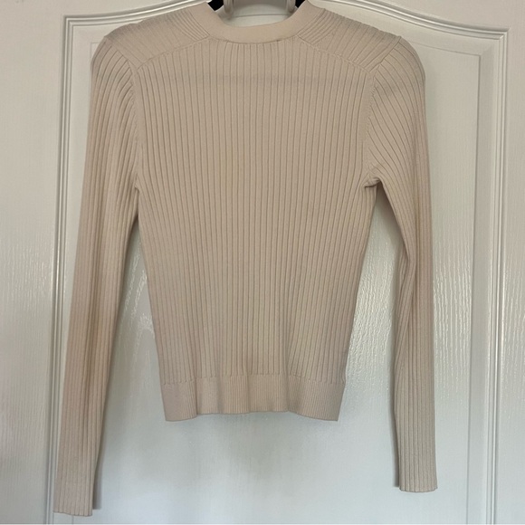 Loft cream button up blouse - Picture 4 of 6